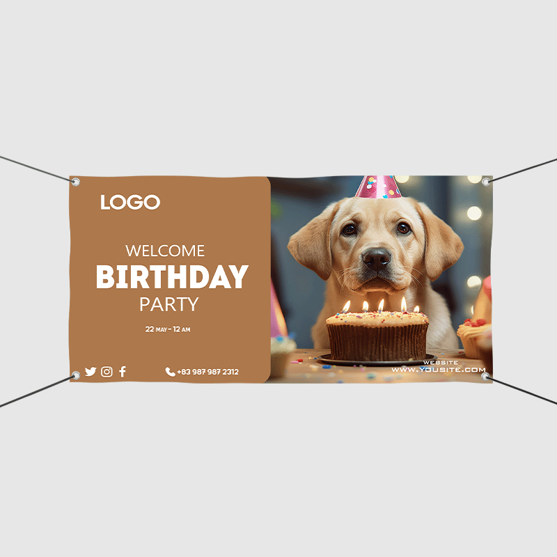 Dog Birthday Banners