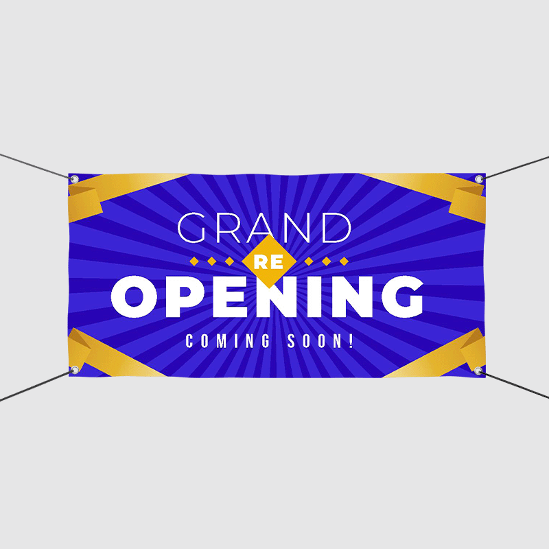 Grand Opening Banners